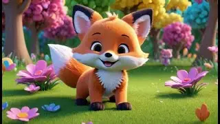 Baby Fox Can&rsquo;t Find His Giggle | English Nursery Rhyme Kids Songs Baby Music