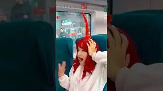 unicorn's horn came to life 🙀❤️&zwj;🔥🦄