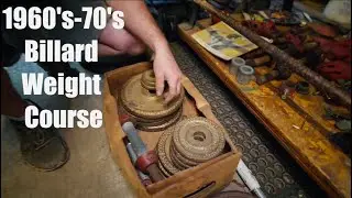 Vintage Billard Weight Course (1960's-70's)