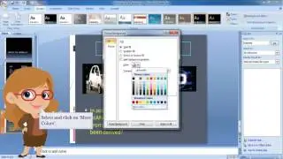MS PowerPoint 2007-  Solid Fill