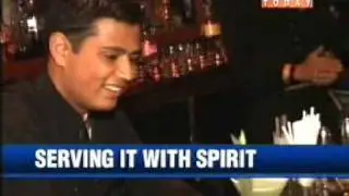 Nitin Tewari -Best Bartender of the year - Headlines Today