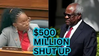 SHOCKING: Jasmine Crockett Fined $500 Million by Judge Thomas &ndash; Her Clapback Brings Him to Tears