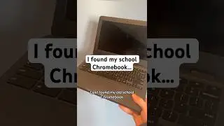 I found my school Chromebook&hellip;. #chromebook #pc #techfacts #techtok