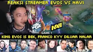 Game 1 EVOS vs Navi | King Franco Kyy Di luar Nalar