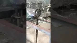 Mesin extruder pelet apung buatan sendiri ( Test 1)