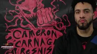 Cam Resnicky (The Cage JSA) training for his Premier Fighting Championship title fight