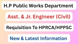 HPPWD || AE & JE (Civil) Vacancy Update || Let&rsquo;s Study || 