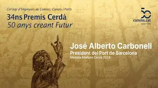 Gran Gala 50 anys camins.cat | Jos&eacute; Alberto Carbonell, president del Port de Barcelona