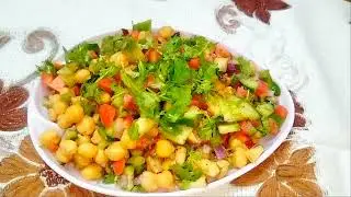 High Protein Chickpea Salad Recipe । Delicious Chickpea Salad Recipe You'll LOVE!