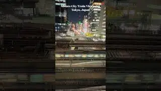 Minato City Train Viewpoint - Tokyo, Japan