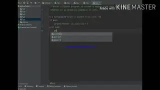 Python program to check the given number is positive, negative or zero