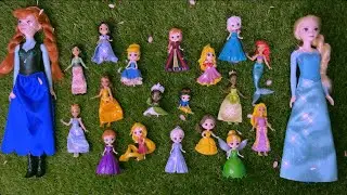 Ultimate Unboxing Disney Princes Mattel Doll Collection | Frozen Elsa Dolls | Barbie