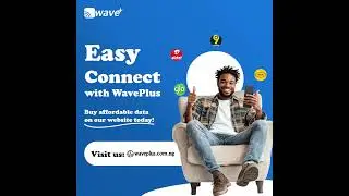 Easy Connect with WavePlus Fast, Simple & Reliable! #airtime #data #mobiledata #mtndata #free