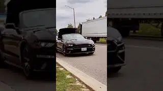 Ford Mustang Convertible Roof 🔥🔥 #shorts #youtubeshorts #trending