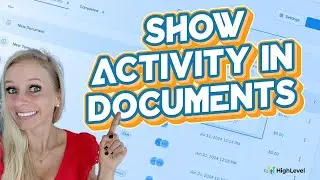 How to Track Activity for Documents and Contracts