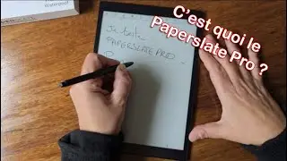 Paperslate Pro - Prise en main du bloc-notes num&eacute;rique dop&eacute; &agrave; l'IA