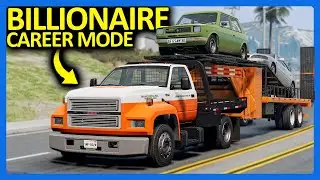 I Started a BeamNG Career Mode $1,000,000 in Debt... (BeamNG Broke to Billionaire)