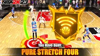 This 7' PURE STRETCH FOUR is UNGUARDABLE in NBA 2K23!