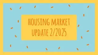 Monthly housing market update: January sales 2025 #homesalemarket