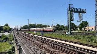 Sonderzüge zum Hamburger Hafengeburtstag, mit 103 113 & 110 350 05-2024