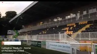 Maidstone Utd: Periscope Tour of Main Stand