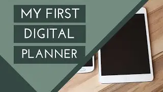 My First Digital Planner - 2019 Digital Planner Walkthrough in GoodNotes 5