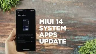 Miui 14 New System App Update - Miui Notes & Weather App With New Ui