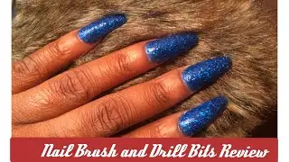 Nail Brush and Nail Drill Bits Review ( Vlogtober 9 )