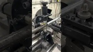 Follow Rest Action #manualmachining