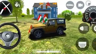 Dollar (song) Modified Mahindra Thar 👿 || Indian Car Simulator 3D || Thar Off-road 4&times;4 Game