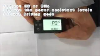 Nakto Ebikes-26inch fat tire bike LCD control panel instruction