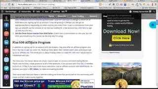 Bitcoin Trading with Plus 500