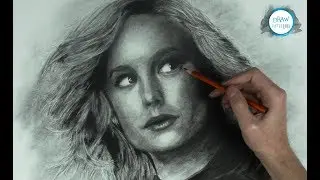 Speed Drawing - Captain Marvel ( Brie Larson )