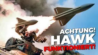 Die ukrainischen Luftstreitkr&auml;fte demonstrierten die Funktionsweise des Raketensystems HAWK