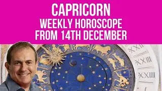 Capricorn Weekly Horoscope from 14th December 2020