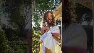 Is Jesus the Drama? On his way to the Cross | Gay Jesus #shorts #skit #jegaysus