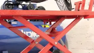 Mesa elevadora hidráulica neumática Moost para motos y quads