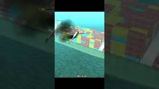 Dangerous Helicopter Crash Scene 🔥 | GTA San Andreas #shorts #gtasanandreas #gtashorts