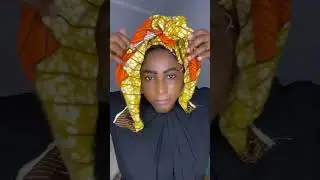 How to tie  headwrap #tutorial #turban #turbanstyles #headwrap
