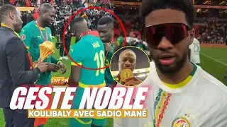 GESTE NOBLE🇸🇳 KOULIBALY DIOXNA SADIO MANÉ CAPITAINE Bii DEVANT GANA GUEYE #livesn #senegal 