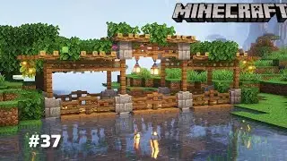 I build a Small Bridge in Minecraft