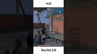 1v3 in last zone Scarfall 2.0 | #scarfall #pubgmobile #scarfallgame #sf2.0 #bgmi #scarfallgameplay