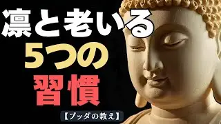 凛と老いる人が実践している5つの習慣｜ブッダ最期の教え「自灯明」#仏教 #ブッダの教え #人生智慧 #自灯明 #老後の生き方 