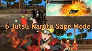 6 Jutsu Naruto Sage Mode GTA SA Android | Mod Gamerz