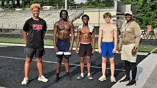 TEAMAVANT TRAINING with marcellus Davis, Collin bland, Cameron Byrd & jacob Sallie.