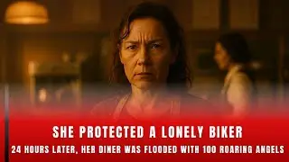She Protected a Lonely Biker&mdash;24 Hours Later, Her Diner Was Flooded with 100 Roaring Angels