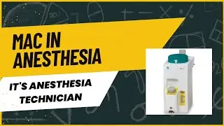 Mac in Anesthesia.. simple notes #anesthesiatechnician #atot #mac #inhalationalagent 