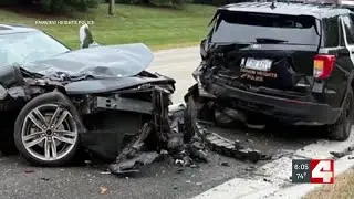 Driver had alcohol, &lsquo;weed gummies&rsquo; before slamming into Fairview Heights squad car, police say