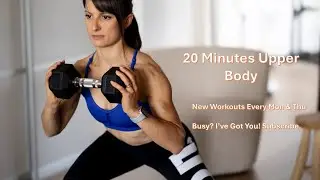 20-Min Arms & Abs Workout | Toned & Strong | No Jumping