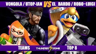 VONGOLA / UTOP-IAN VS EL_BARDO / ROBO~LUIGI - TOP 8   -  THUNDERDOME 6